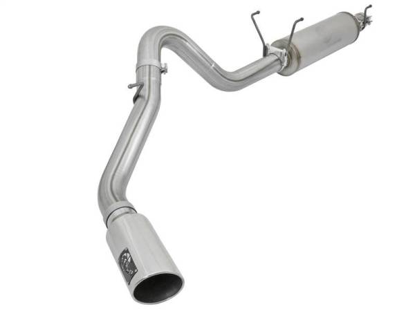 aFe - aFe MACHForce XP 4in Exhausts Cat-Back SS w/ Polished Tips 14-17 Dodge Ram 2500 V8-6.4L Hemi - 49-42056-P