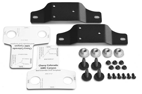 AMP Research - AMP Research 19-22 Chevrolet/GMC Colorado/Canyon Bedxtender HD Kit - Black - 74611-01A