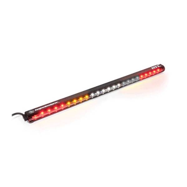 Baja Designs - Baja Designs RTL-W Solid Amber/White Center/Flashing Amber Straight 30in Light Bar - 103005