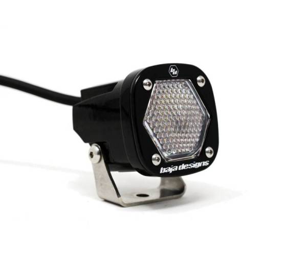 Baja Designs - Baja Designs S1 Work/Scene LED Light w/ Mounting Bracket Single - 380006