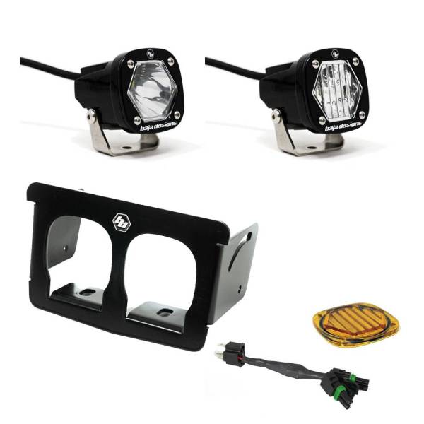 Baja Designs - Baja Designs Suzuki DRZ400/S/SM/DR650/SE/R/RE/S Dual S1 Headlight Kit - 387006