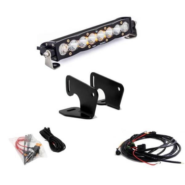 Baja Designs - Baja Designs Polaris RZR Pro XP Hood Mount Light Kit 10in S8 - 447166