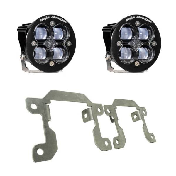 Baja Designs - Baja Designs 2019+ Ranger Squadron Fog Light & Fog Pocket Kit - 447616