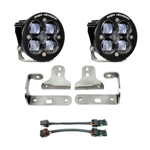 Baja Designs - Baja Designs 18+ Wrangler JL Rubicon Sport/Sport-S Fog Light & Fog Pocket Kit - 447622