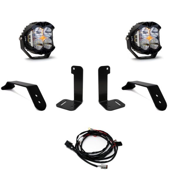 Baja Designs - Baja Designs 2018+ Jeep JL/JT Dual LP4 Auxiliary Light Kit - 447658