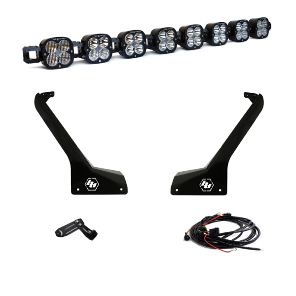 Baja Designs - Baja Designs Jeep JL/JT Roof Bar LED Light Kit 8 XL Linkable - 447664