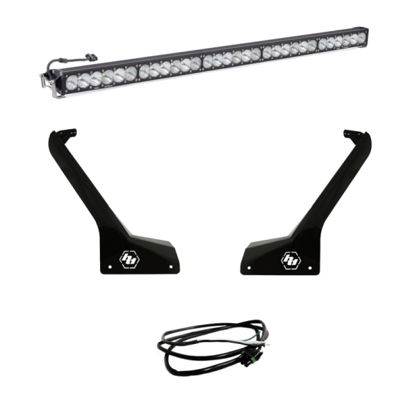 Baja Designs - Baja Designs 2018+ Jeep Wrangler JL/JT OnX6+ 50in Roof LED Light Bar Kit w/ Upfitter - 447666UP