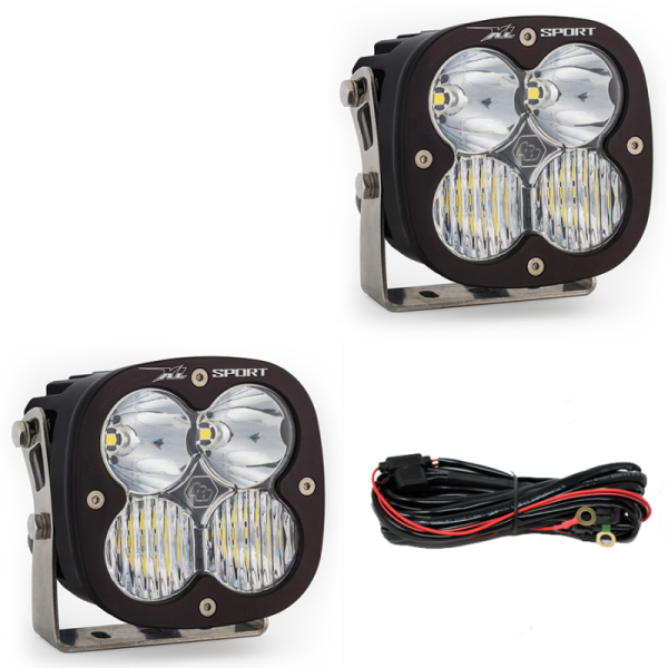 Baja Designs - Baja Designs Jeep JL/JT Rubicon Steel Bumper LED Light Kit XL Sport - 447667