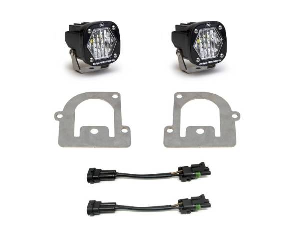 Baja Designs - Baja Designs 21+ Ford Bronco Sport S1 WC LED Fog Pocket Light Kit - Clear - 447682