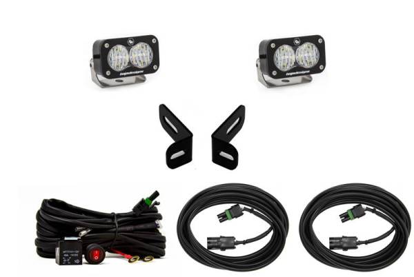 Baja Designs - Baja Designs 21+ Ford Bronco Sport Dual S2 Sport WC Dual Reverse Kit - Clear - 447690