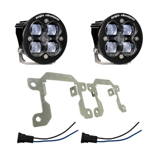 Baja Designs - Baja Designs Ford/Subaru SAE Squadron Fog Light Pocket Kit - White - 447724