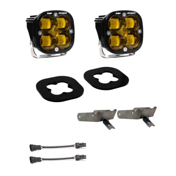 Baja Designs - Baja Designs 11-16 Ford Super Duty Fog Pocket Kit - Amber - 447731