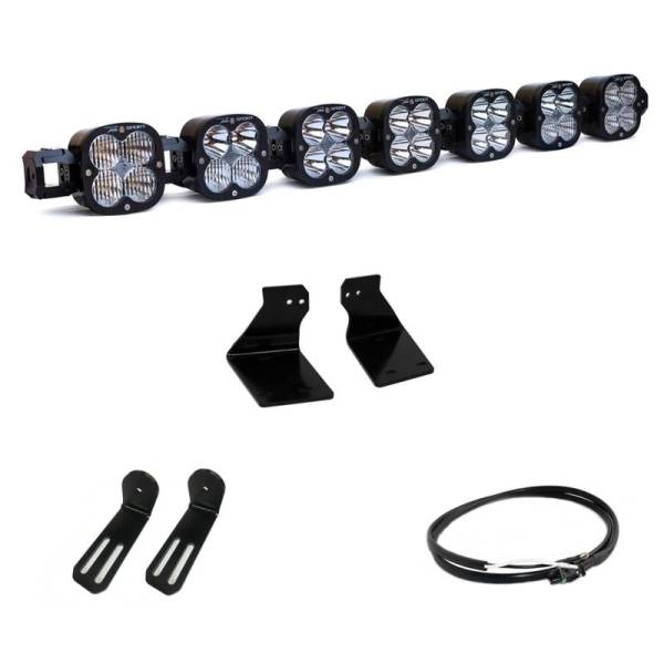 Baja Designs - Baja Designs 2020+ Ford Super Duty 7 XL Linkable Light Kit w/ Upfitter - 447732UP