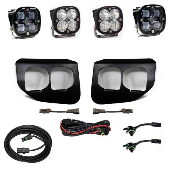 Baja Designs - Baja Designs Ford Super Duty (20-On) Fog Lights Dual FPK SAE/Sport DC Baja Designs - 447738