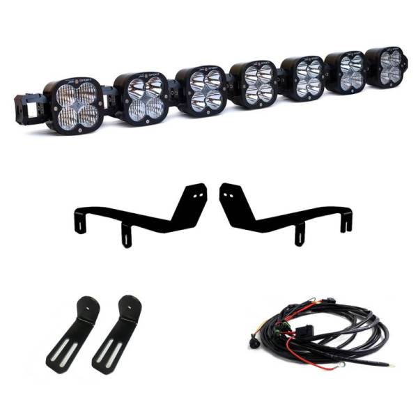 Baja Designs - Baja Designs 17-19 7 XL Linkable LED Light Kit For Ford Super Duty - 447744