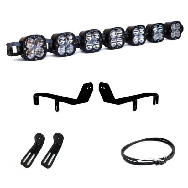 Baja Designs - Baja Designs 17-19 Ford SuperDuty 7 XL Linkable Light Kit w/Upfitter - 447744UP