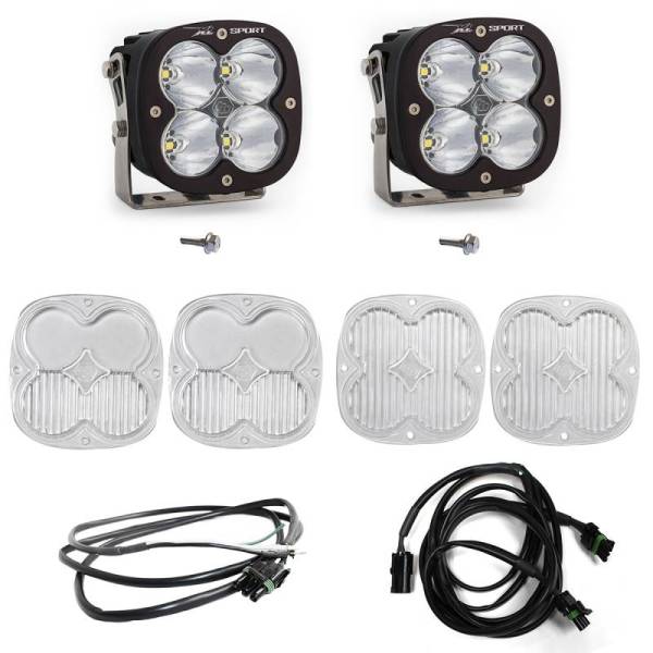 Baja Designs - Baja Designs 2021+ Ford Bronco A Piller Light Kit XL Sport Spot w/Upfitter - 447753UP