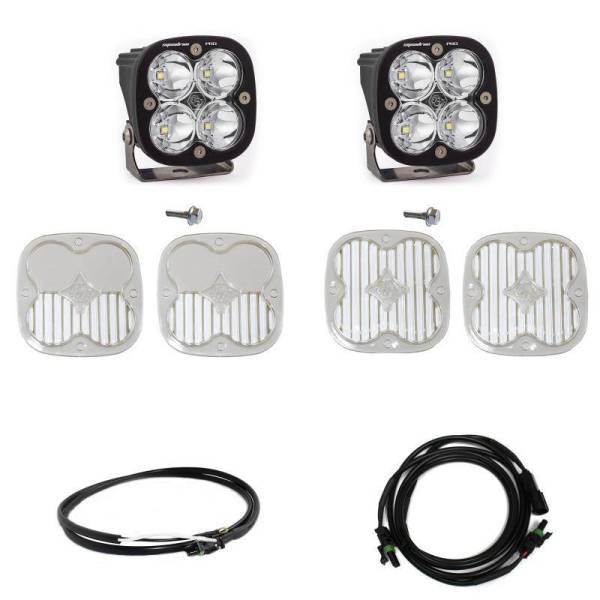 Baja Designs - Baja Designs 2021+ Ford Bronco A Piller Light Kit Squadron Pro Spot w/Upfitter - 447754UP