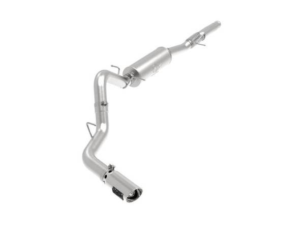 aFe - aFe Apollo GT Series 4in 409SS Cat Back Exh System Polished Tip 14-18GM Silverado 1500 V8-6.2L - 49-44116-P