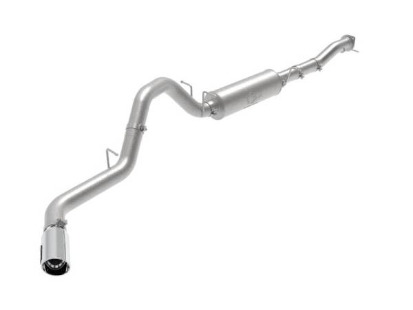 aFe - aFe Apollo GT Series 3in 409SS Cat-Back Exhaust w/ Polished Tip 2020 GM 2500/3500HD V8 6.6L L8T - 49-44122-P