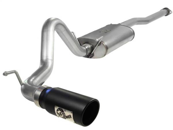 aFe - aFe MACH Force XP 3in Cat-Back Stainless Steel Exhaust System w/Black Tip Toyota Tacoma 13-14 4.0L - 49-46022-B