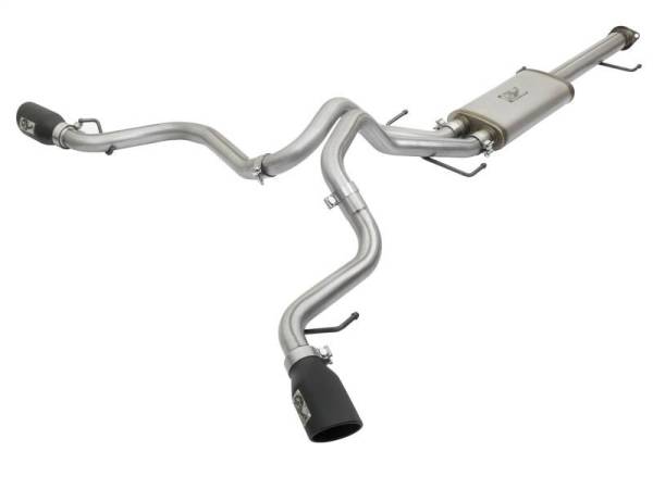 aFe - aFe MACH Force-Xp 3in - 2.5in SS Cat-Back Dual Exhaust w/Black Tips 07-14 Toyota FJ Cruiser 4.0L - 49-46029-B