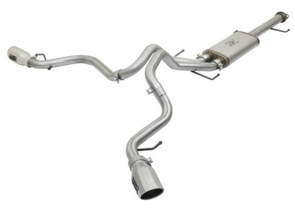 aFe - aFe MACH Force-Xp 3in - 2.5in SS Cat-Back Dual Exhaust w/Polished Tips 07-14 Toyota FJ Cruiser 4.0L - 49-46029-P