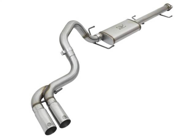 aFe - aFe Rebel Series 3in Stainless Steel Cat-Back Exhaust System w/Polished Tips 07-14 Toyota FJ Cruiser - 49-46030-P