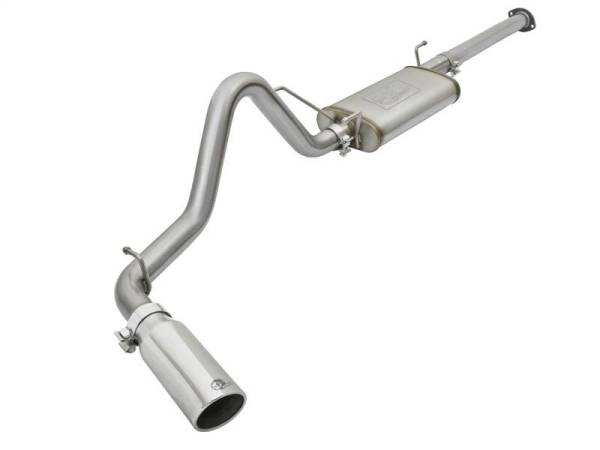 aFe - aFe MACH Force XP Cat-Back Stainless Steel Exhaust Syst w/Polished Tip Toyota Tacoma 05-12 L4-2.7L - 49-46031-P