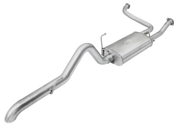 aFe - aFe MACHForce XP Exhaust Cat-Back 2.5/3in SS-409 w/ Hi-Tuck Tip 05-15 Nissan Xterra V6 4.0L - 49-46111