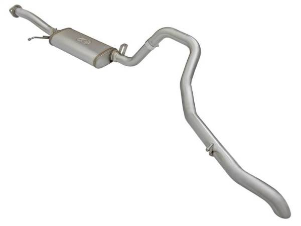 aFe - aFe MACHForce XP Exhaust Cat-Back 2.5in SS-409 01-19 Nissan Patrol L6 4.8L (4-Door Only) - 49-46118