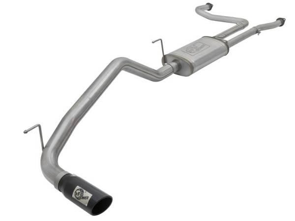 aFe - aFe MACHForce XP 2.5in Cat-Back Exhaust System w/ Black Tip Nissan Frontier 17-19 V8-5.6L - 49-46125-B