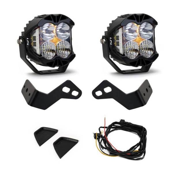 Baja Designs - Baja Designs Can-Am Maverick R LP4 A-Pillar Kit - 448190