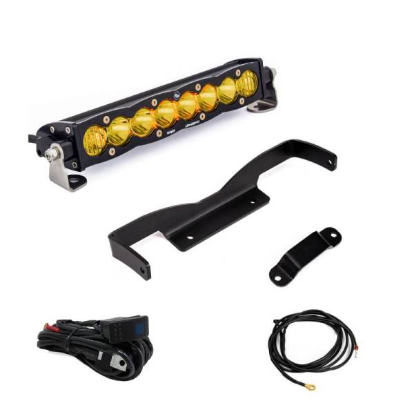 Baja Designs - Baja Designs Can-Am Maverick R Amber 10in S8 Shock Tower Kit - 448196