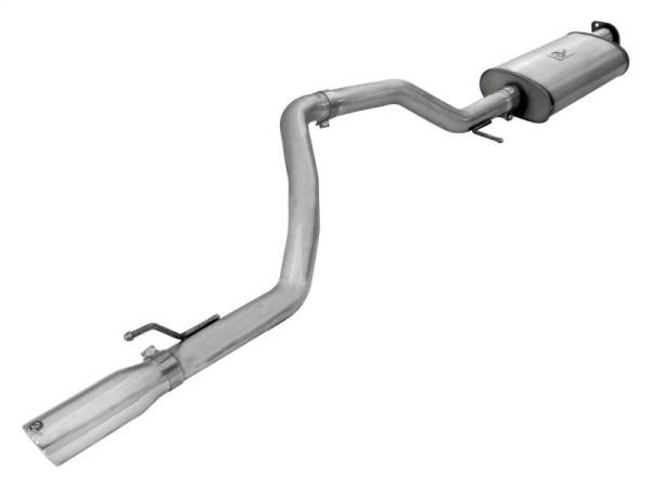 aFe - aFe MACHForce XP Cat-Back Exhaust Stainless /Polished Tip 06-09 Jeep Commander V8 4.7L 2WD & 4WD - 49-48052