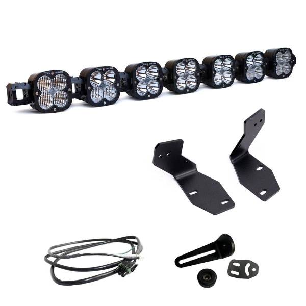 Baja Designs - Baja Designs 2023+ Ford F250/F350 Super Duty 7XL Linkable Bumper Light Kit w/ Upfitter Wiring - 448229UP