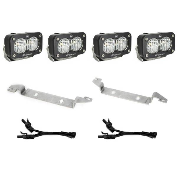 Baja Designs - Baja Design 2024+ Toyota S2 Sport Dual Fog Pocket Light Kit - 448238