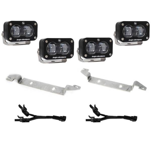 Baja Designs - Baja Design 2024+ Toyota S2 SAE OEM Fog Light Replacement Kit - Clear - 448239