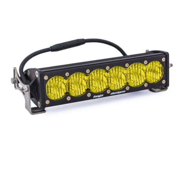 Baja Designs - Baja Designs OnX6 Wide Driving 10in LED Light Bar - Amber - 451014