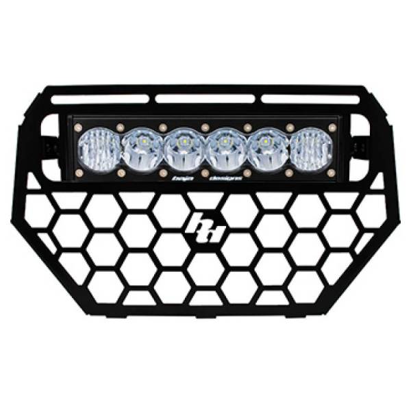 Baja Designs - Baja Designs 14-15 Polaris RZR Grille/OnX6 LED Light Bar Kit - 457543