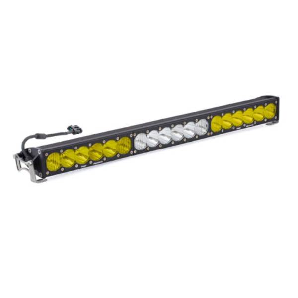 Baja Designs - Baja Designs Dual Control OnX6 Series 30in LED Light Bar - Amber/White - 463014