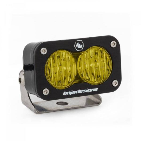 Baja Designs - Baja Designs S2 Pro Wide Cornering Pattern LED Light - Amber - 480015