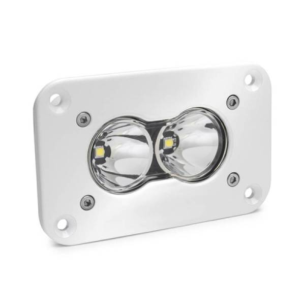 Baja Designs - Baja Designs S2 Pro Work/Scene Pattern White Flush Mount LED Work Light - Clear - 481006WT