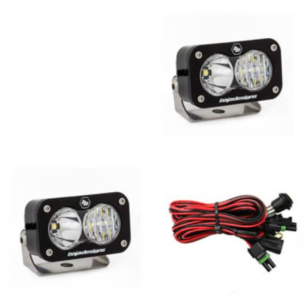 Baja Designs - Baja Designs S2 Pro Series LED Light Pods Driving Combo Pattern - Pair - 487803