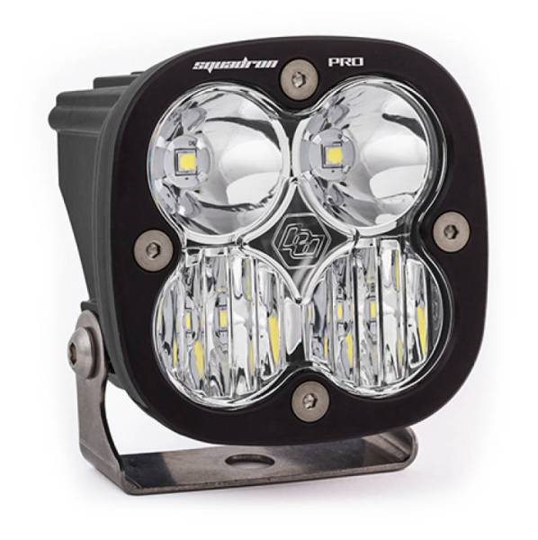 Baja Designs - Baja Designs Squadron Pro Driving/Combo Pattern Black LED Light Pod - Clear - 490003