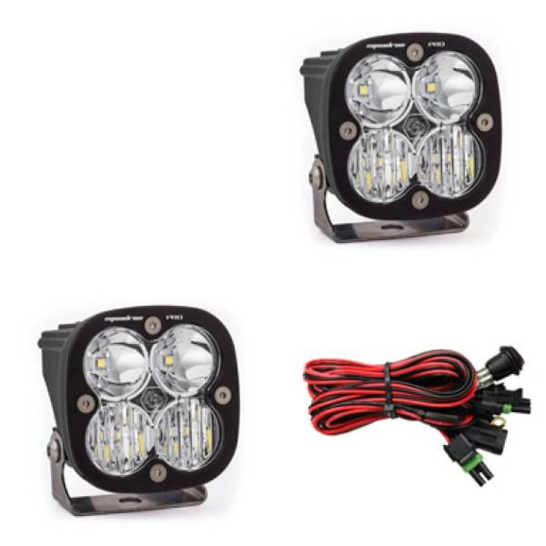 Baja Designs - Baja Designs Squadron Pro Series Driving Combo Pattern Pair LED Light Pods - 497803