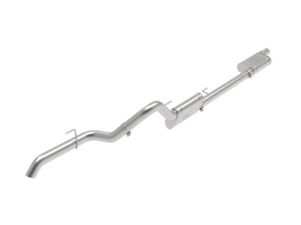 aFe - aFe +20 Jeep Gladiator MACH Force-Xp 3 IN 409 Stainless Steel Cat-Back Hi-Tuck Cat-Back - 49-48081