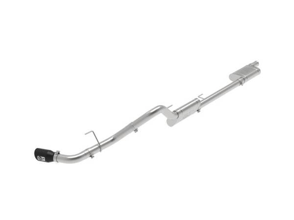 aFe - aFe Apollo GT Series 409 Stainless Steel Cat-Back Exhaust 2020 Jeep Gladiator 3.6L - 49-48083-B