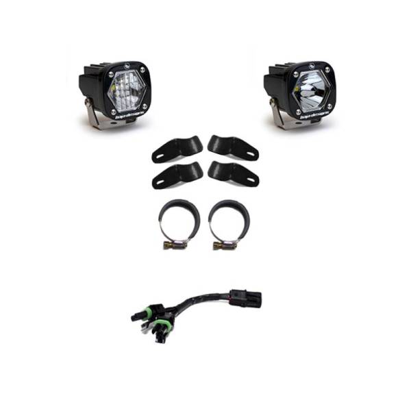 Baja Designs - Baja Designs S1 Universal Moto Kit Driving/Combo w/EFI - 507087