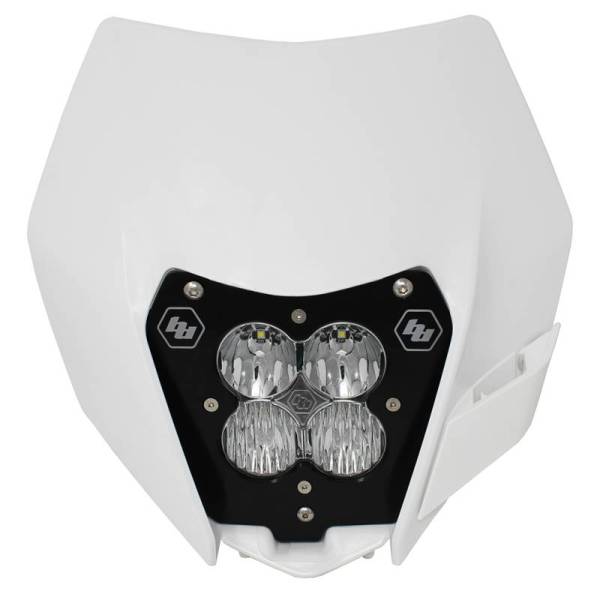 Baja Designs - Baja Designs KTM Headlight Kit DC 14-On w/Headlight Shell White XL Pro Series - 507091